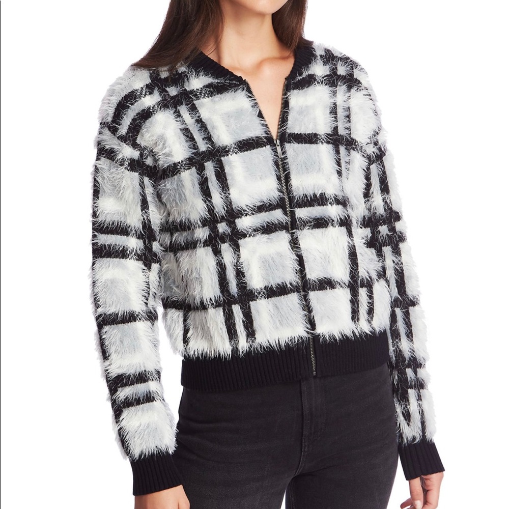 1 State sweater jacket
